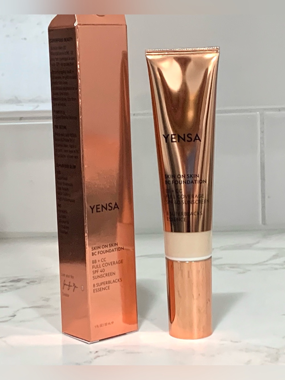 YENSA Skin on Skin BC Foundation in Light Neutral